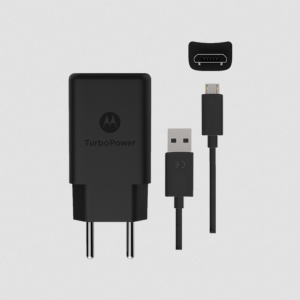 Carregador TurboPower Motorola 15W - Micro USB Preto