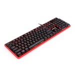 Kit gamer Redragon S107: teclado, mouse e mousepad