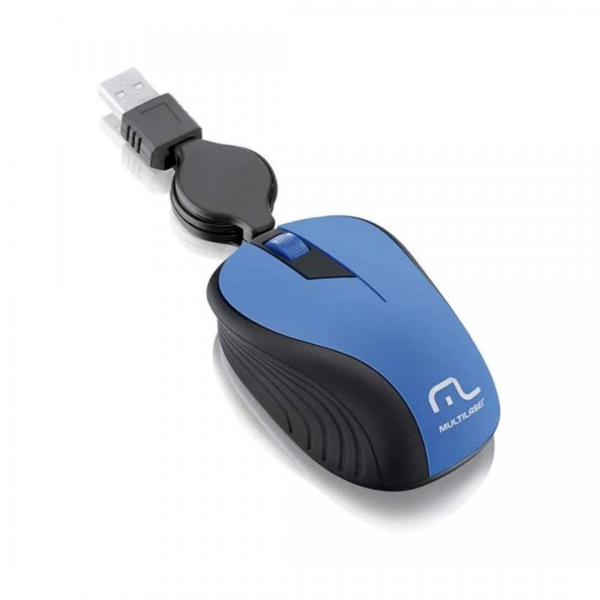 Mouse Multilaser Retrátil MO235 